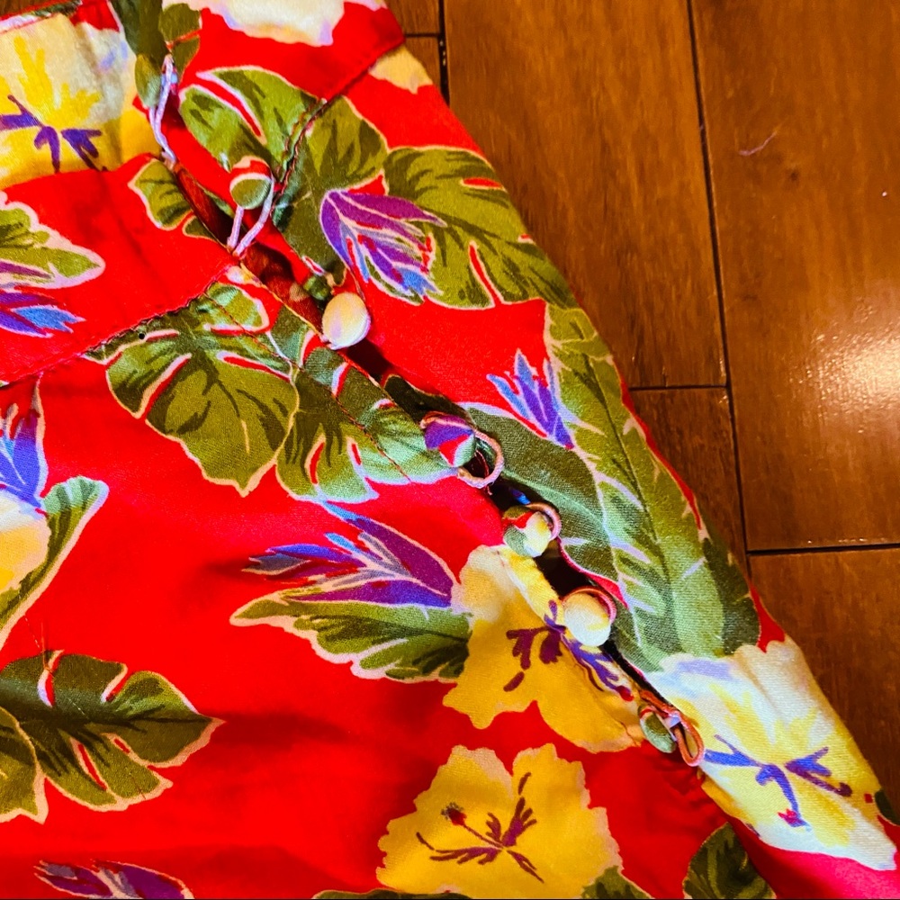 ⭐️ URBAN OUTFITTERS LEILANI FLORAL FLARE WIDE PANTS 0 - Picture 8 of 8